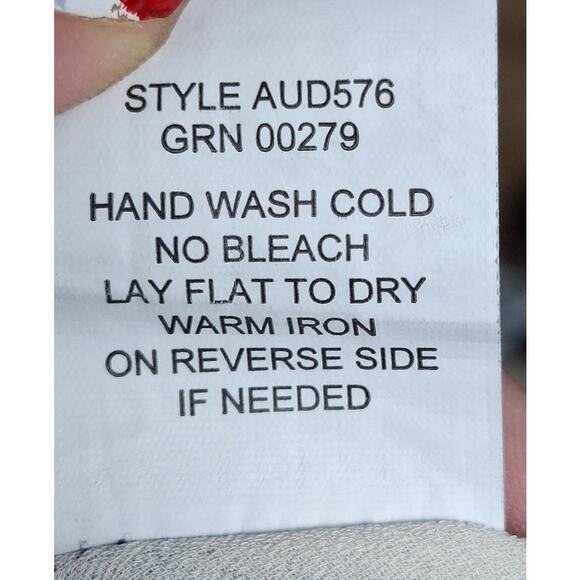 Fig and Flower Anthropologie Women Medium Multicolored Floral Bohemian Blouse - Picture 6 of 7